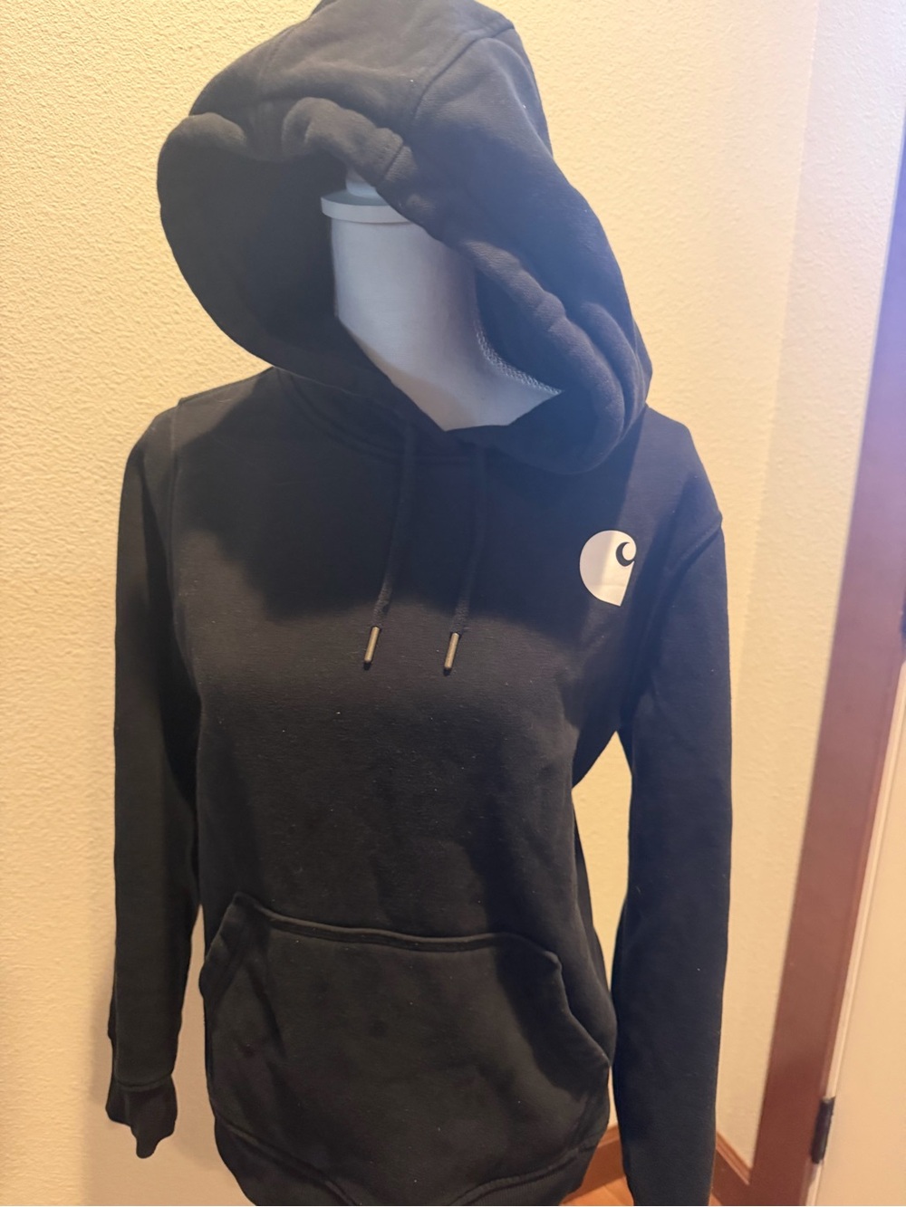 Carhartt Black Women's Hooded Pullover Sweatshirt